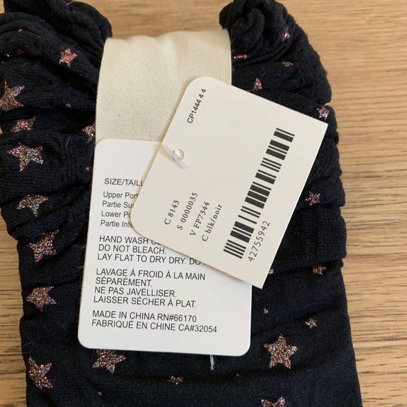 Free People Pink Rainbow Glitter Star 